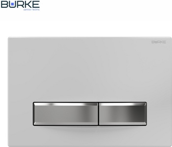 Инсталляционная система Burke MOD1 с кнопкой 09, белый/ хром - фото2