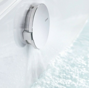 Сифон для ванны с напуском воды через перелив Viega Simplex Trio Visign MT5 (728014) - фото2