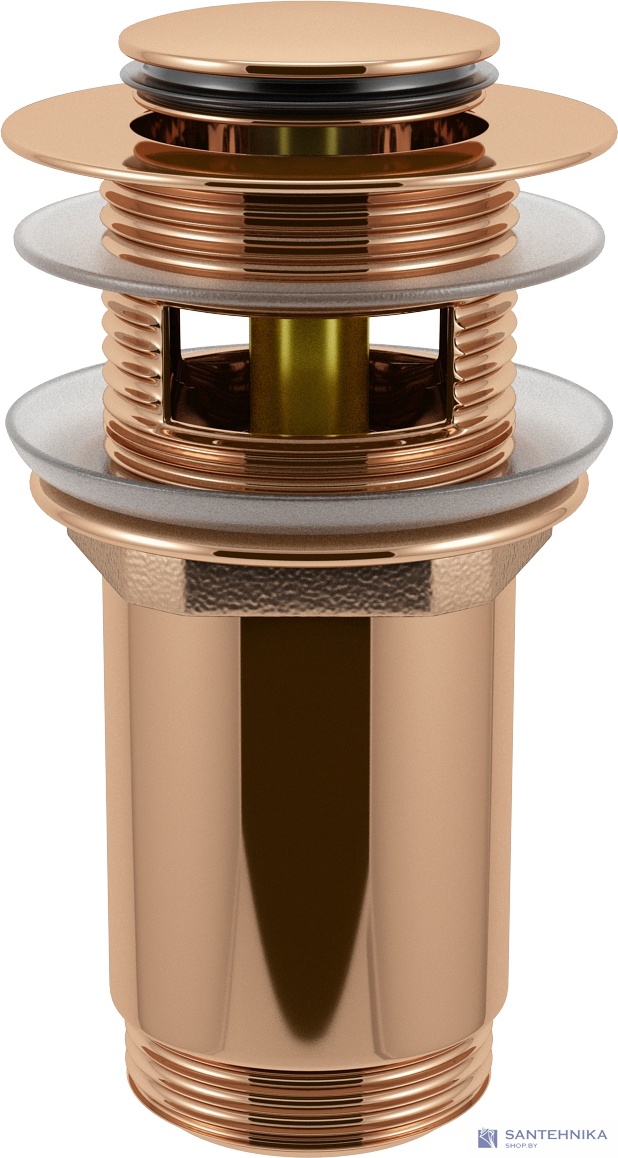Металлический донный клапан для раковины Wellsee Drainage System 182132000
