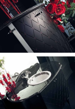 Набор мебели для ванной Antonio Valanti Сarmen black - фото2