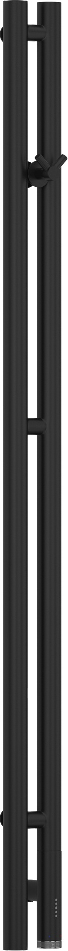 Полотенцесушитель электрический Сунержа Нюанс 3.0 1200, матовый черный
