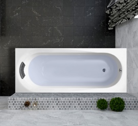 Акриловая ванна Lavinia Boho Biore 150x70 с подголовником - фото2