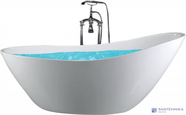 Акриловая отдельностоящая ванна Esbano London (white) 180х80