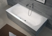 Ванна акриловая прямоугольная Riho Linares 190x90, белая матовая - фото2