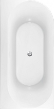 Акриловая ванна Allen Brau Priority 4 А 170x78 левая, белый матовый - фото