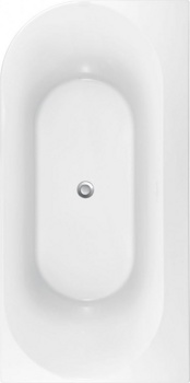 Акриловая ванна Allen Brau Priority 4 В 170x78 правая, белый глянец - фото