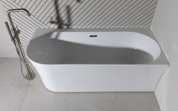 Акриловая ванна Allen Brau Priority 4 В 170x78 правая, белый глянец - фото2