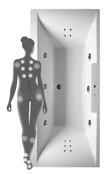 Гидромассажная система для ванн Sirem Relax - фото