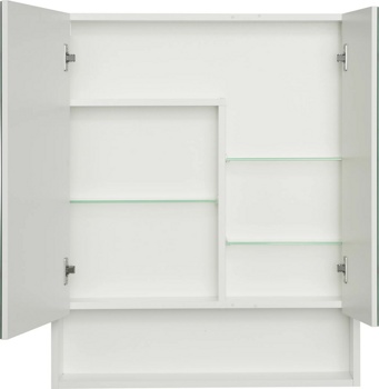Зеркальный шкаф Aquaton Сканди 70 белый 1A252202SD010 - фото2