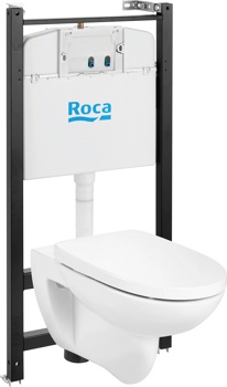 Инсталляционная система Roca Pack Debba Round Rimless 893104980 - фото