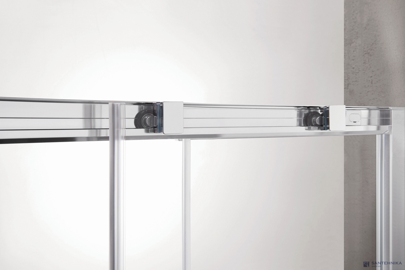 Душевой угол Adema Glass Line Vierkant 90х90 см, тонированная