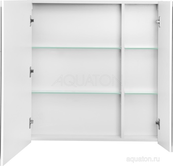 Зеркальный шкаф Aquaton Нортон 80 белый 1A249202NT010 - фото2