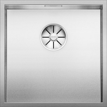 Кухонная мойка Blanco Zerox 400-IF (Durinox® с отводной арматурой InFino®) - фото