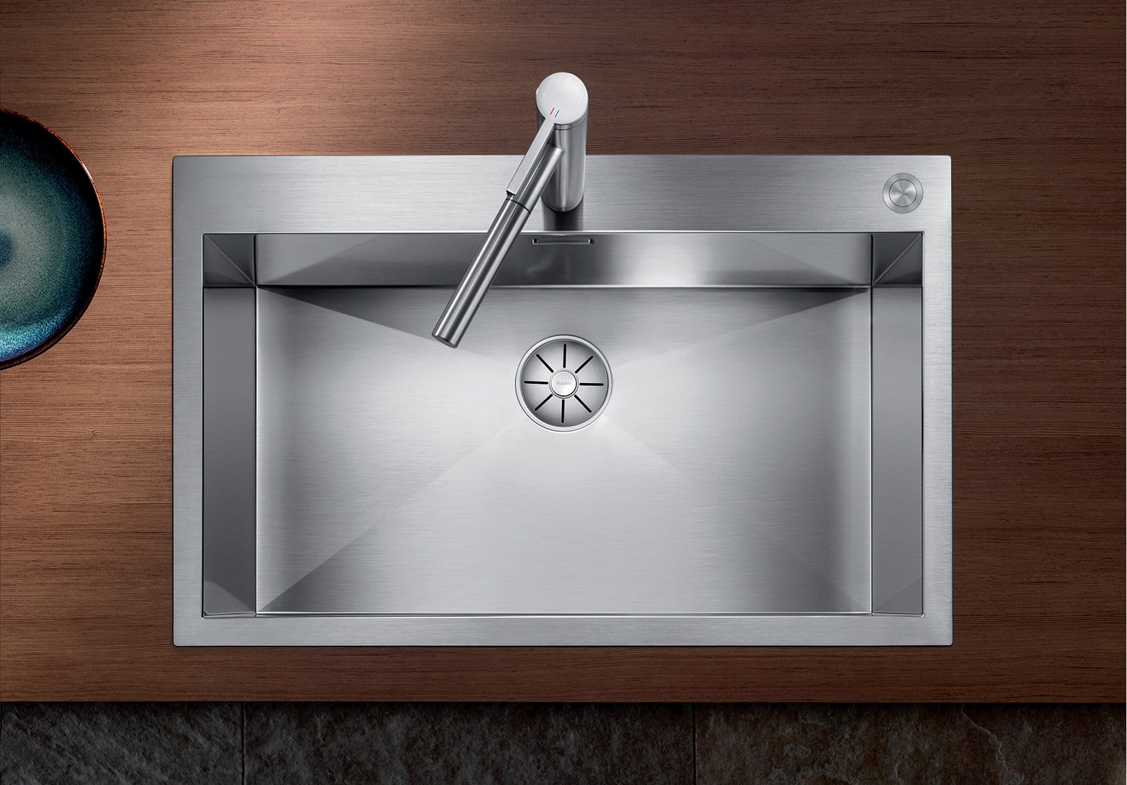 Кухонная мойка Blanco Zerox 700-IF/А (зеркальная полировка, с клапаном-автоматом) - фото2