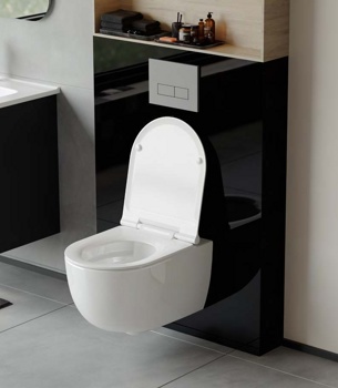 Унитаз подвесной CeraStyle Bella Vortex без крышки - фото2