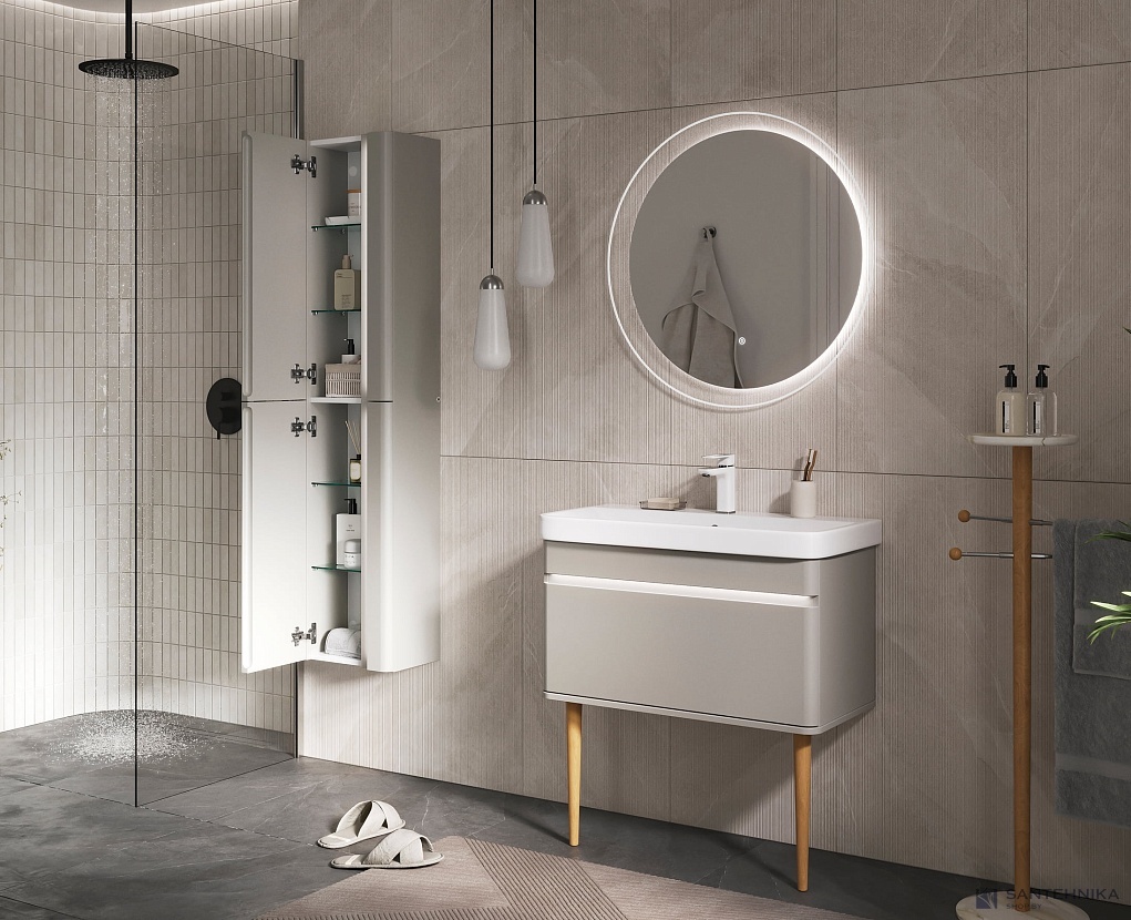 Пенал Equil Elegante 36, Амарок/Белый