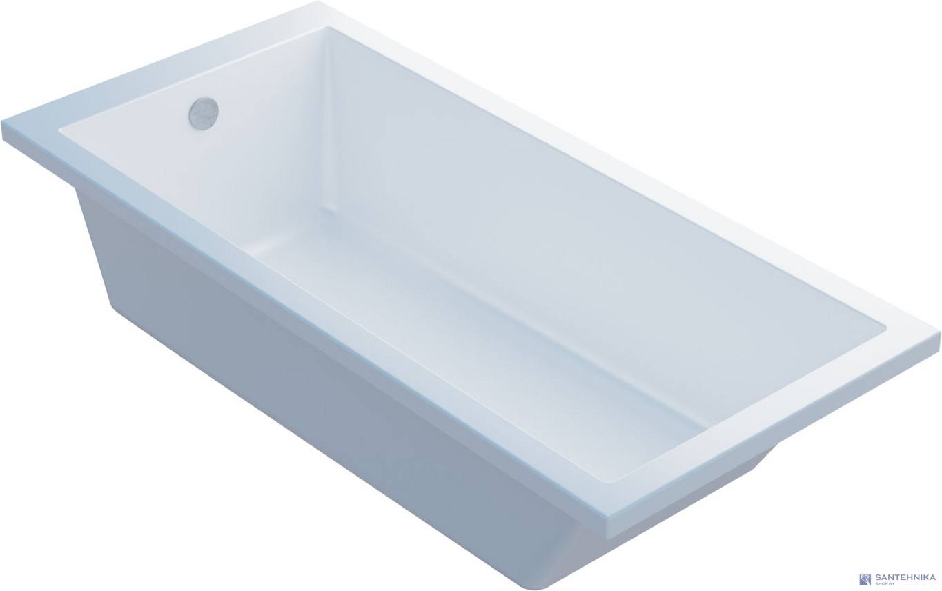 Акриловая прямоугольная ванна Bonito Home Lira 150x75