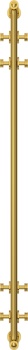 Полотенцесушитель водяной Сунержа Хорда 1200х195, золото - фото2