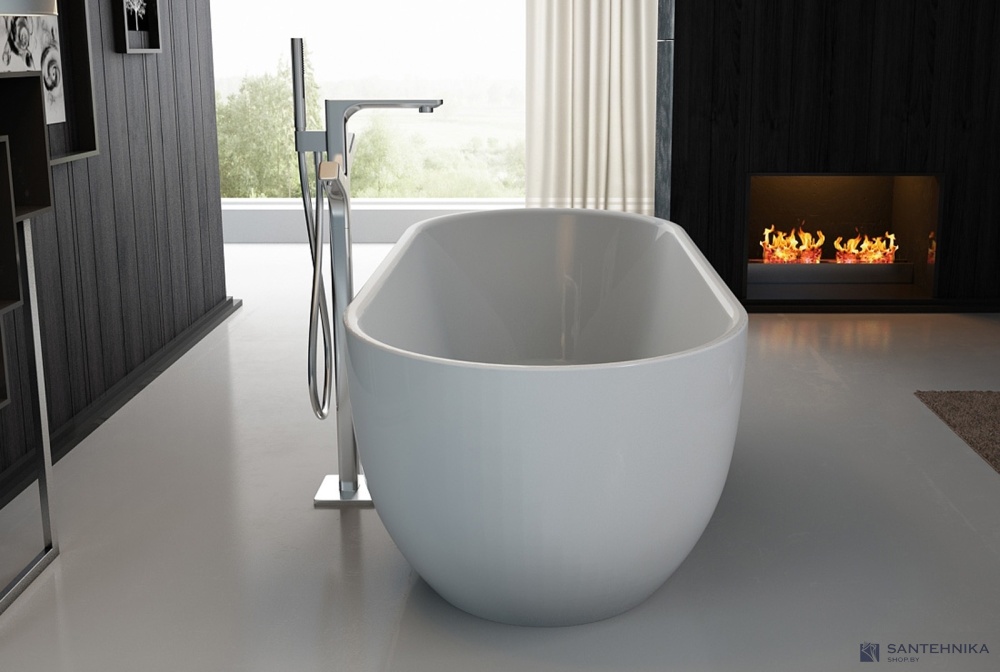 Акриловая отдельностоящая ванна BelBagno BB70-1700-800