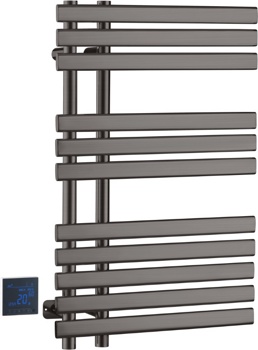 Полотенцесушитель электрический Boheme Venturo 723-GM, графит матовый - фото