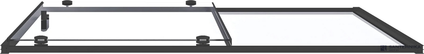 Душевая дверь GooD DooR Lite WTW-140-C-B