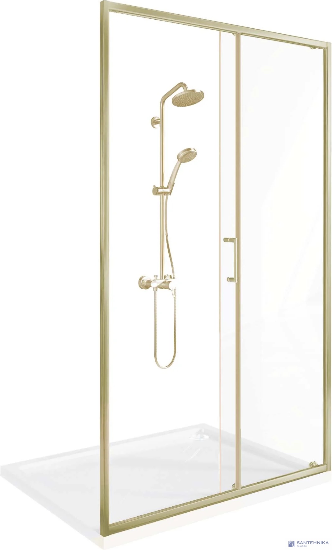 Душевая дверь GooD DooR Lite WTW-120-C-BG