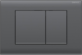 Смывная клавиша Burke тип 01, серый графит - фото