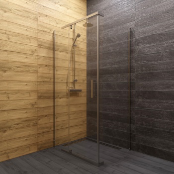 Душевой угол Triton Терра-Хром 120х90 см - фото2