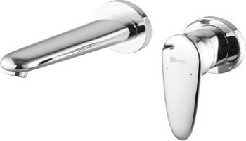 Смеситель настенный для умывальника Lemark Status LM4426C - фото