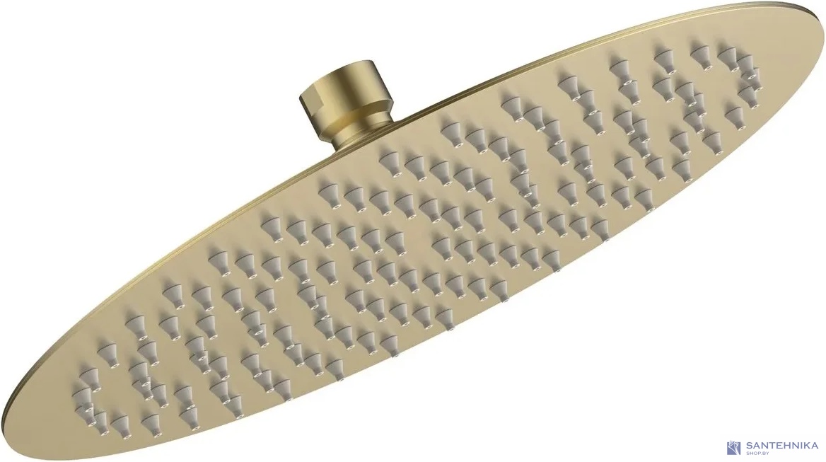 Верхний душ 30 см AQUAme AQM8605BG, золото матовое