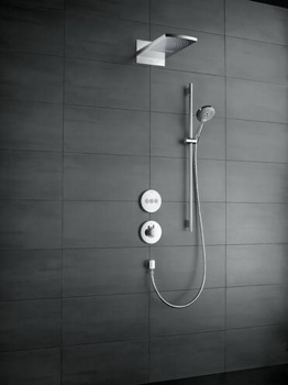 Верхний душ Hansgrohe Raindance Rainfall 180 AIR 28433000 - фото2