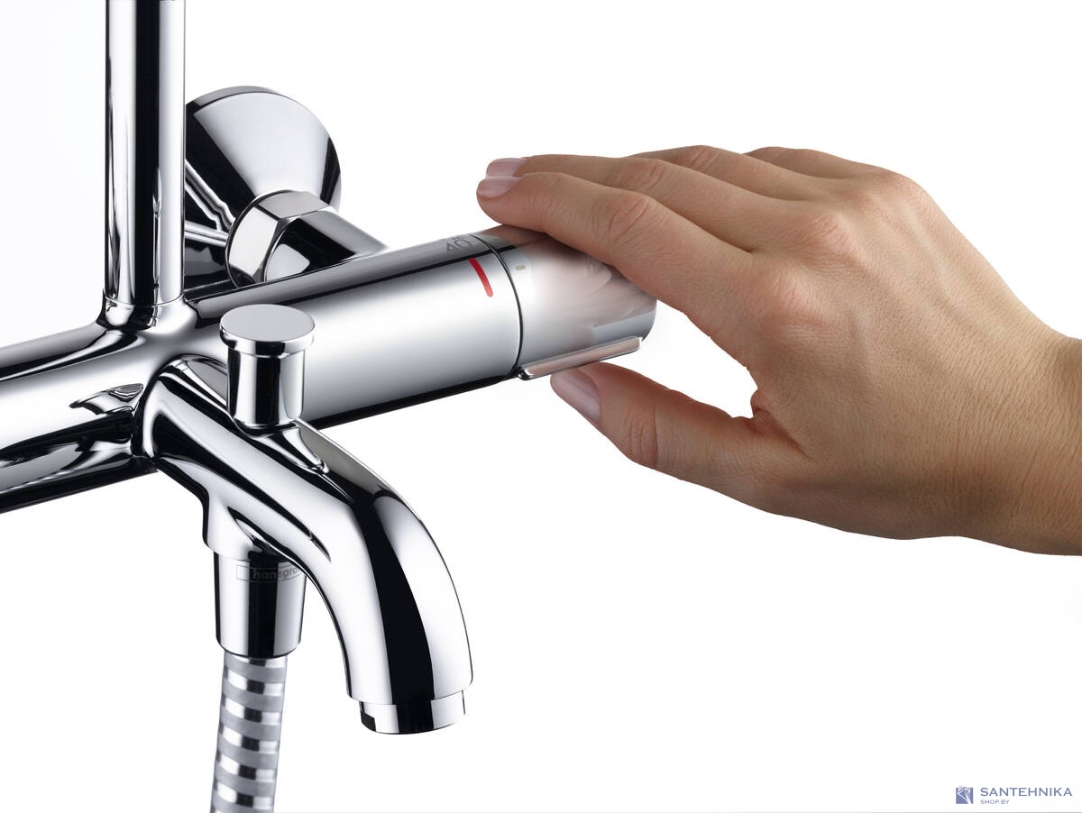 Душевая система для ванны Hansgrohe Vernis Blend Showerpipe 200 1jet 26274000
