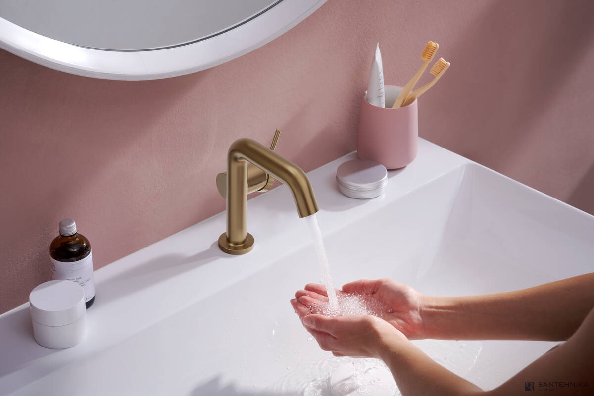 Смеситель для умывальника Hansgrohe Tecturis S 73320140