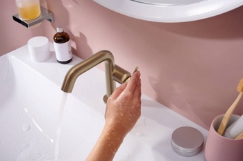 Смеситель для умывальника Hansgrohe Tecturis S 73320140 - фото2