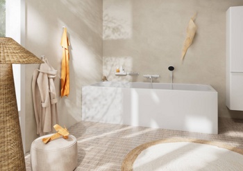 Смеситель для ванны Hansgrohe Tecturis S 73422700 - фото2