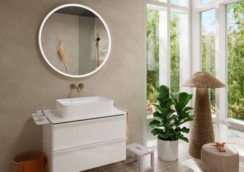 Смеситель настенный для умывальника Hansgrohe Tecturis S 73350140 - фото2