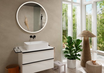 Смеситель настенный для умывальника Hansgrohe Tecturis S 73350670 - фото2