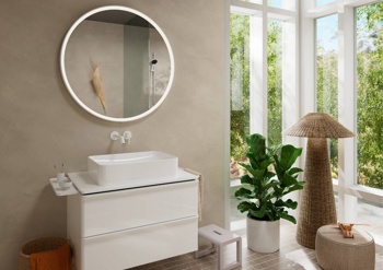 Смеситель настенный для умывальника Hansgrohe Tecturis S 73351700 - фото2