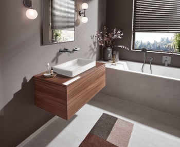 Смеситель настенный для умывальника Hansgrohe Vivenis 75050340 - фото2