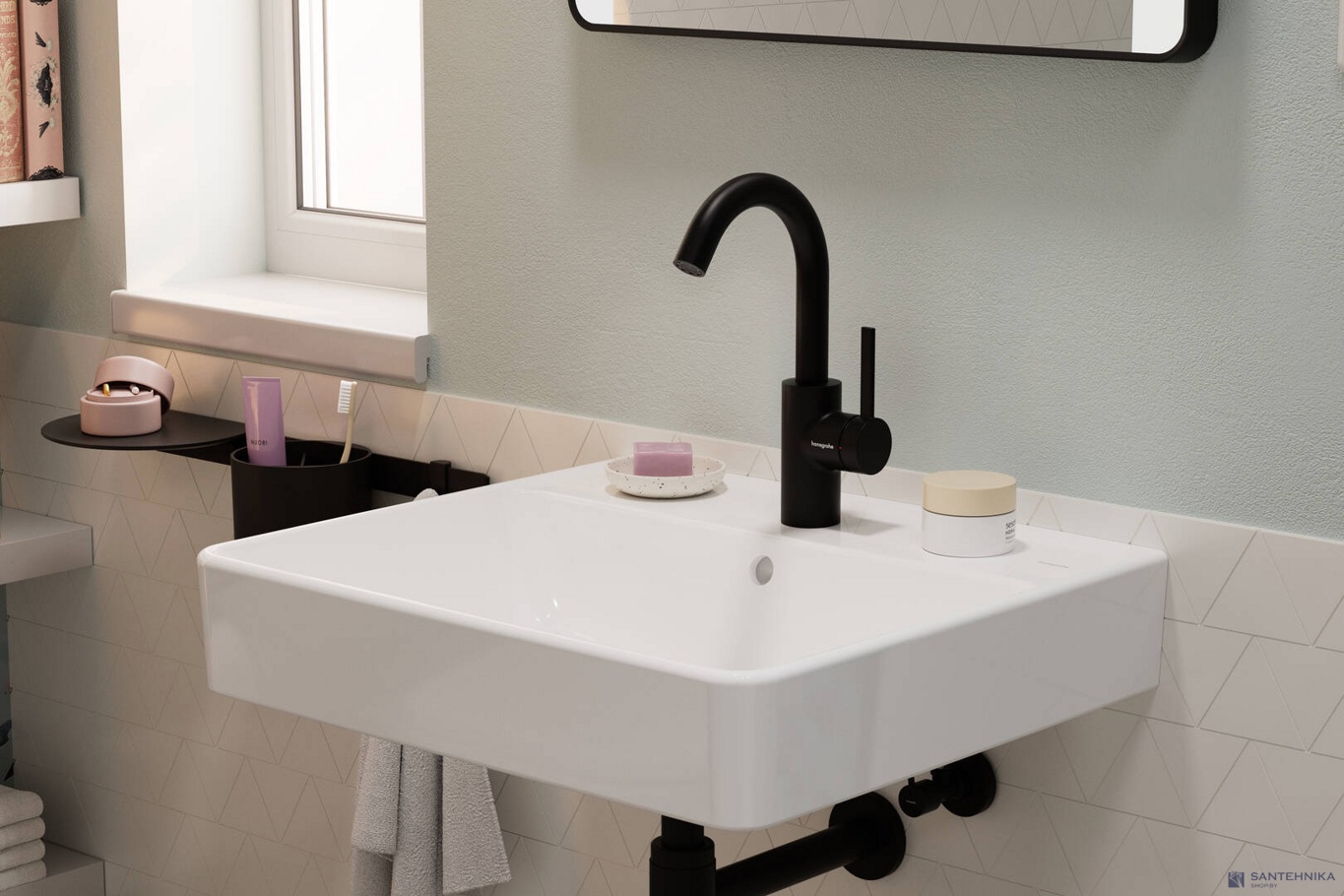 Смеситель для умывальника Hansgrohe Zesis S 74741670