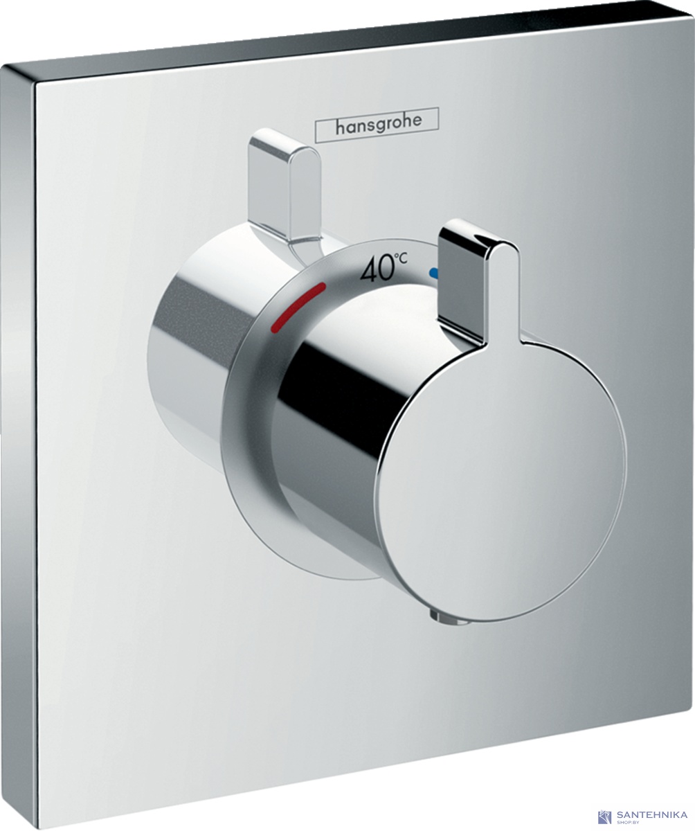 Смеситель термостатический для скрытого монтажа Hansgrohe ShowerSelect Highflow 15760000
