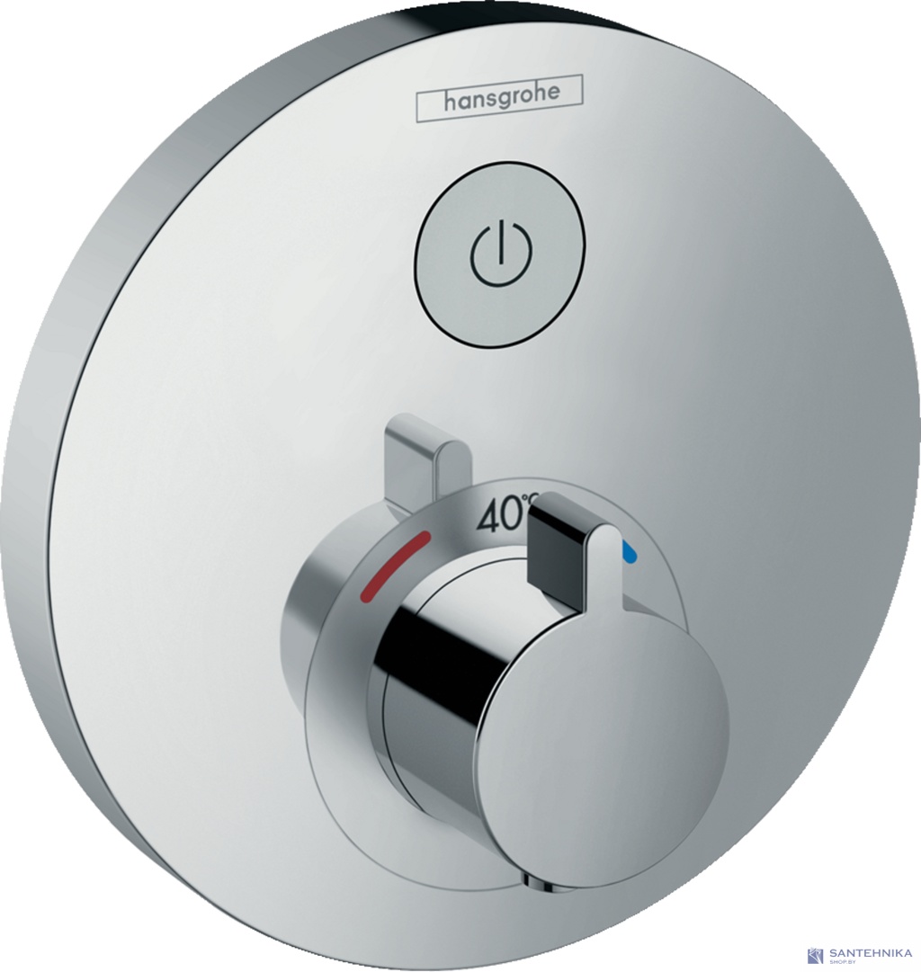 Смеситель термостатический для скрытого монтажа Hansgrohe ShowerSelect S 15744000