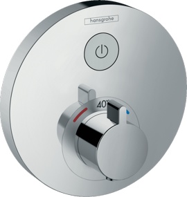 Смеситель термостатический для скрытого монтажа Hansgrohe ShowerSelect S 15744000 - фото