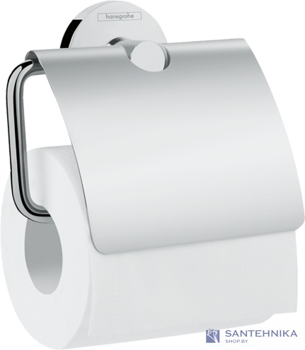 Держатель рулона туалетной бумаги с крышкой Hansgrohe Logis Universal 41723000