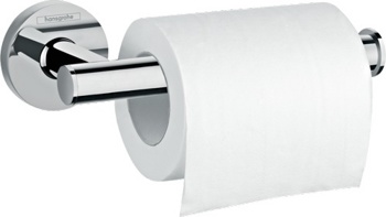 Держатель рулона туалетной бумаги без крышки Hansgrohe Logis Universal 41726000 - фото