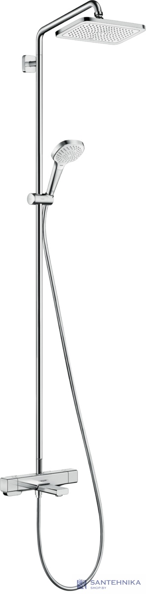 Душевая система для ванны Hansgrohe Croma E Showerpipe 280 1jet 27687000