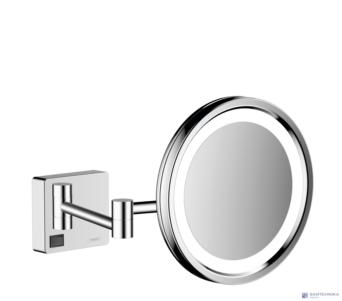 Зеркало для бритья с подсветкой LED Hansgrohe AddStoris 41790000