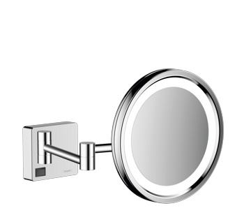 Зеркало для бритья с подсветкой LED Hansgrohe AddStoris 41790000 - фото