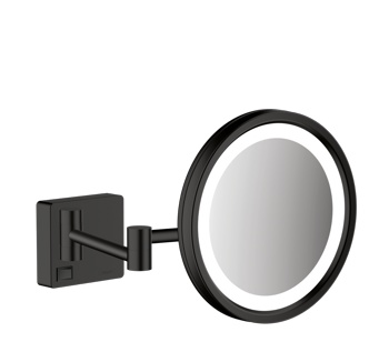 Зеркало для бритья с подсветкой LED Hansgrohe AddStoris 41790670 - фото