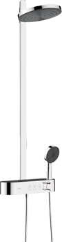 Душевая система Hansgrohe Pulsify S Showerpipe 260 2jet с ShowerTablet Select 400 (24240000) - фото